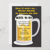 Invitation d'anniversaire à bière (Devant)