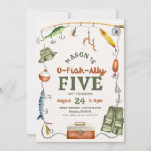 Invitation d'anniversaire à l'Ally-Poisson (Devant)