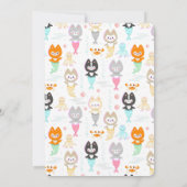 Invitation d'anniversaire à thème nautique. (Dos)