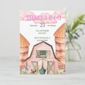 Invitation d'anniversaire à trois-e-e-e-o (Debout devant)