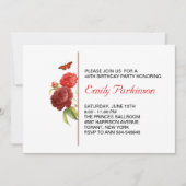 invitation d'anniversaire adulte (Devant)