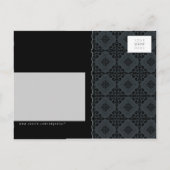 INVITATION D'ANNIVERSAIRE ADULTE :: Ornately patte (Dos)