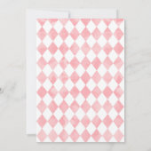 Invitation d'anniversaire Alice au pays des mervei (Dos)