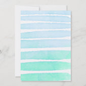 Invitation d'anniversaire Aloha Cocotier Tropical (Dos)