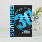 Invitation d'anniversaire audacieuse surprise - 30 (Debout devant)