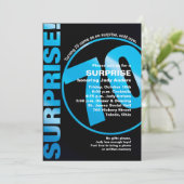 Invitation d'anniversaire audacieuse surprise - 70 (Debout devant)