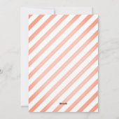 Invitation d'anniversaire aux chiens de fleurs (Dos)