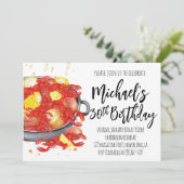 Invitation d'anniversaire aux écrevisses (Debout devant)