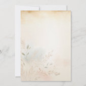 Invitation d'anniversaire avec cadre d'écureuil po (Dos)