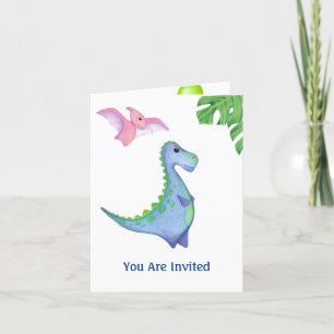 Invitation d'anniversaire avec le nom et l'âge du 