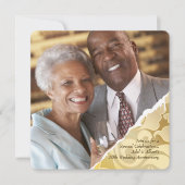 Invitation d'anniversaire avec photo aux bords déc (Devant)