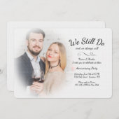 Invitation d'anniversaire avec photo Misty We Stil (Devant / Derrière)