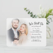 Invitation d'anniversaire avec photo Misty We Stil (Debout devant)