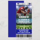 Invitation d'anniversaire avec un design unique de (Devant / Derrière)