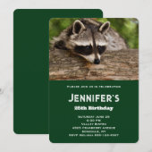 Invitation d'anniversaire avec une photo panoramiq (Devant / Derrière)