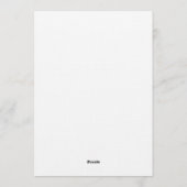 Invitation d'anniversaire Baby Shark (Dos)