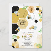 Invitation d'anniversaire Bee-Day (Devant)
