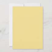 Invitation d'anniversaire Bee Three Floral Bee Par (Dos)