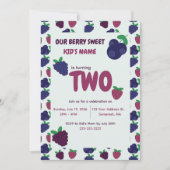 Invitation d'anniversaire Berry Any Age (Devant)