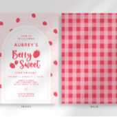 Invitation d'anniversaire Berry Sweet