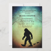 Invitation d'anniversaire Big Foot (Devant)
