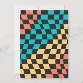 Invitation d'anniversaire BMX | Invitation à vélo (Dos)