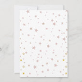 Invitation d'anniversaire Boho Arc-en-ciel (Dos)