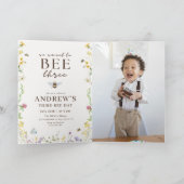 Invitation d'anniversaire Bumble Bee 3ème annivers (Intérieur)