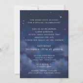 Invitation d'anniversaire Capricorne Zodiaque (Dos)