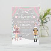 Invitation d'anniversaire Casse-Noisette Sugar Plu (Debout devant)