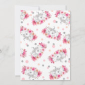 Invitation d'anniversaire citrouille Citrouille d' (Dos)