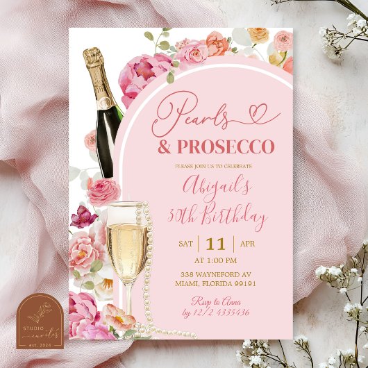 Invitation d'anniversaire Colorée Florale Estivale