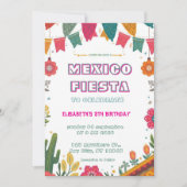 Invitation d'anniversaire colorée pour une fête me (Devant)