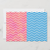 Invitation d'anniversaire commune pour frères et s (Dos)