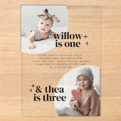Invitation d'anniversaire conjointe avec Arches (Recto)