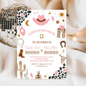 Invitation d'anniversaire conjointe de premier rod