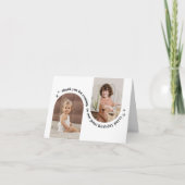 Invitation d'anniversaire conjointe Photo Double A (Devant)