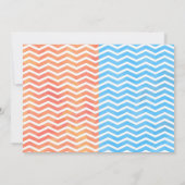 Invitation d'anniversaire conjointe pour Splash Pa (Dos)