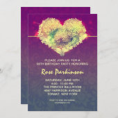 invitation d'anniversaire cool moderne (Devant / Derrière)