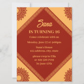 invitation d'anniversaire coréenne (Devant)