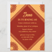 invitation d'anniversaire coréenne