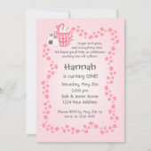 Invitation d'anniversaire Cute Sugar & Spice (Devant)