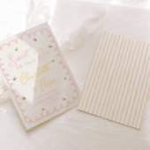 Invitation d'anniversaire d'abeille - Douce comme