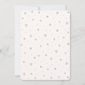 Invitation d'anniversaire d'adieu (Dos)