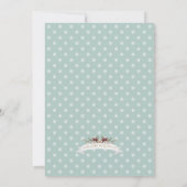 Invitation d'anniversaire d'Anne de Green Gables (Dos)