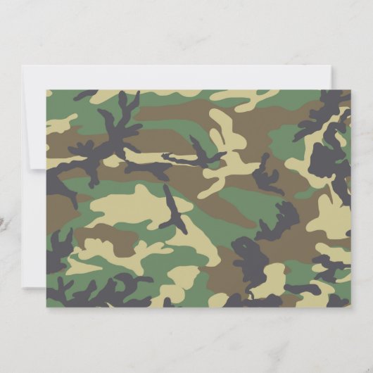 Invitation d'anniversaire Dart Party (Dos)