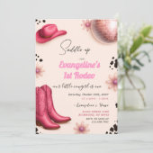 Invitation d'anniversaire de 1ère Rodéo (Debout devant)