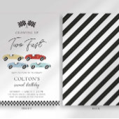 Invitation d'anniversaire de 2 ans pour garçon ave