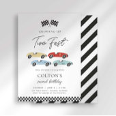 Invitation d'anniversaire de 2 ans pour garçon ave