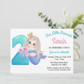 Invitation d'anniversaire de 2 ans sur le thème de (Debout devant)